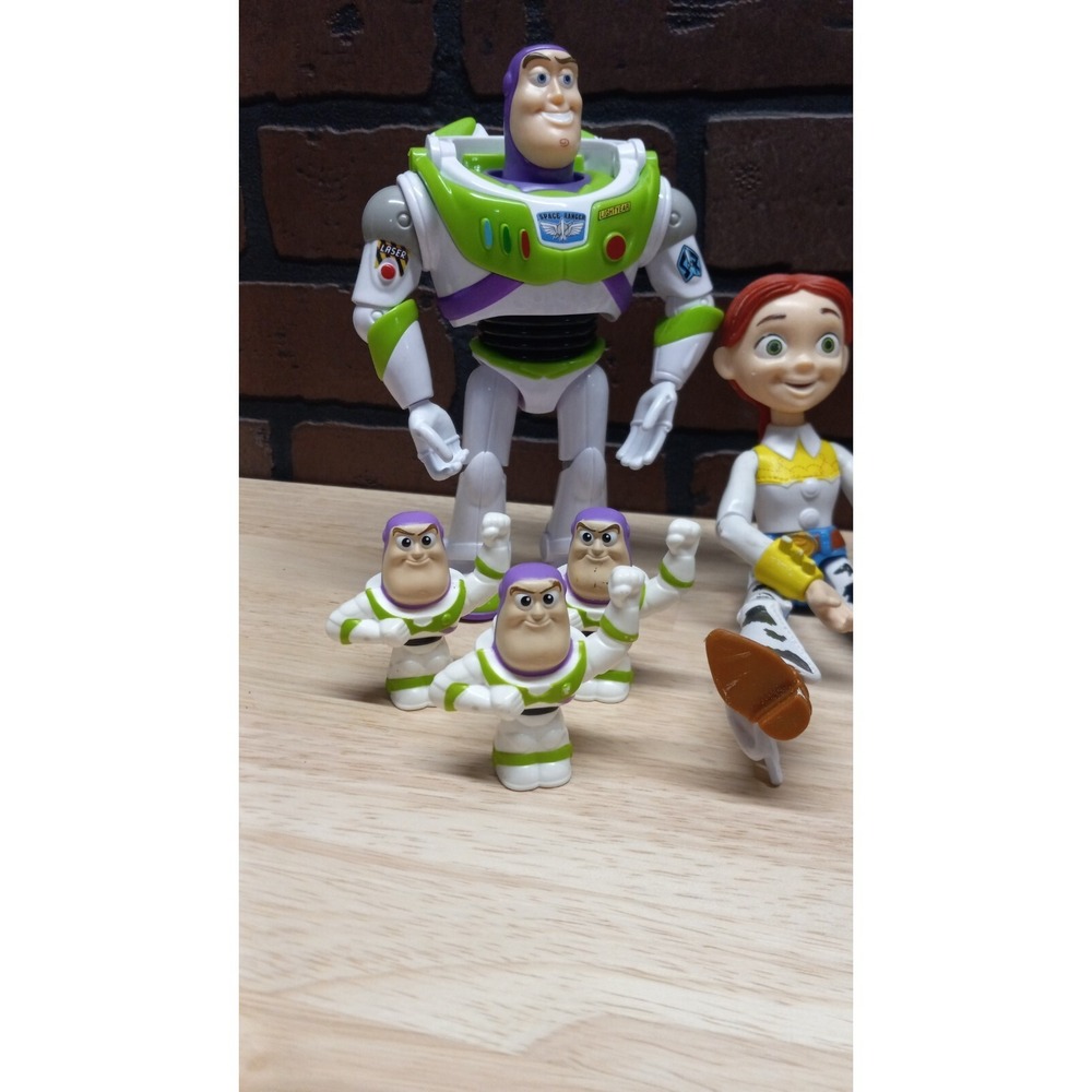 Toy Story figures mixed lot Buzz Lightyear Woody Jesse toys well loved - Picture 2 of 14